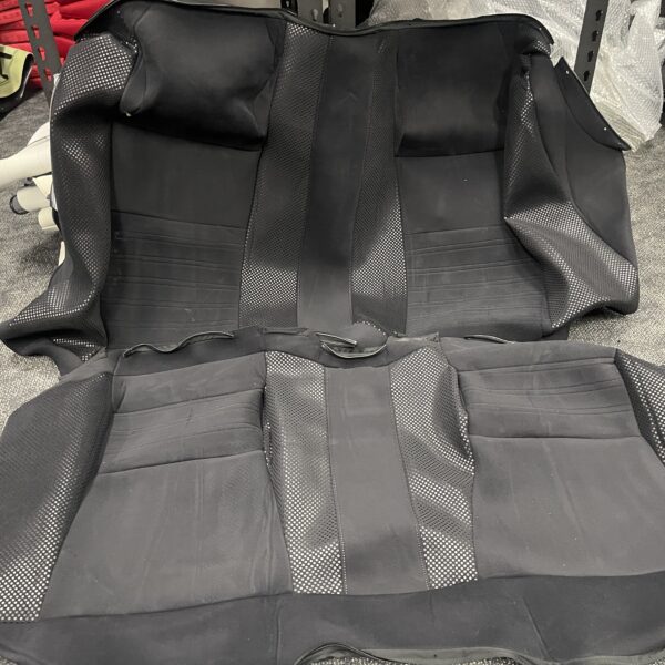 1x Nissan Skyline R33 GTR Vspec II Black Rear Seat Replacement Skin – 1 Seat, AU Stock