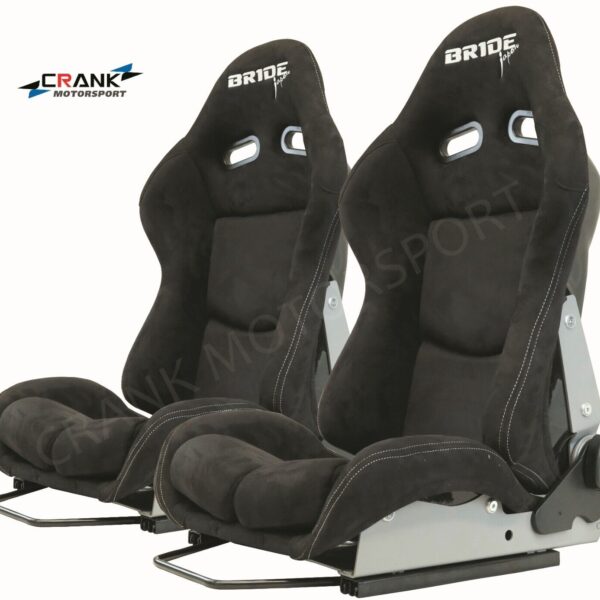 2x Bride Stradia Fiberglass Alcantara Recliner Seats – ADR Approved, AU Stock